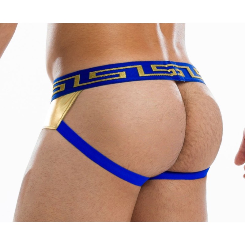 Jockstrap Modus Vivendi Bleu Et Dor Meander