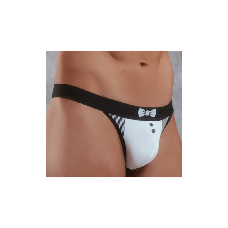 string homme noeud papillon
